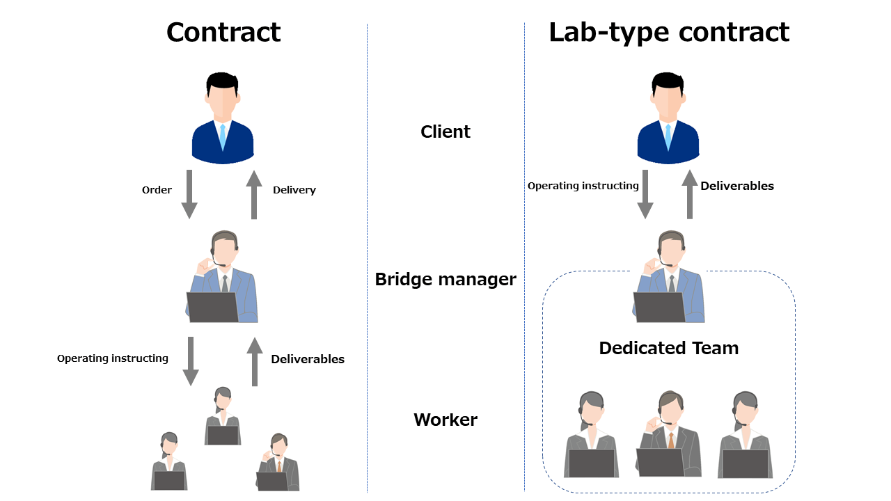 About lab-type development